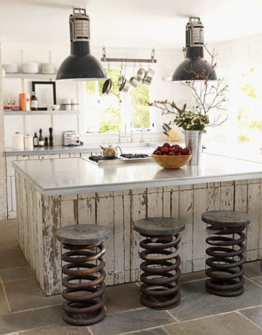 http://www.apartmenttherapy.com/boston/green-ideas/repurposed-truck-spring-kitchen-stools-064396