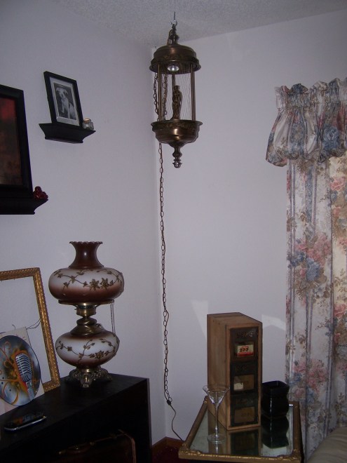 The space isn't completely finished, but it does already look a lot less cluttered.