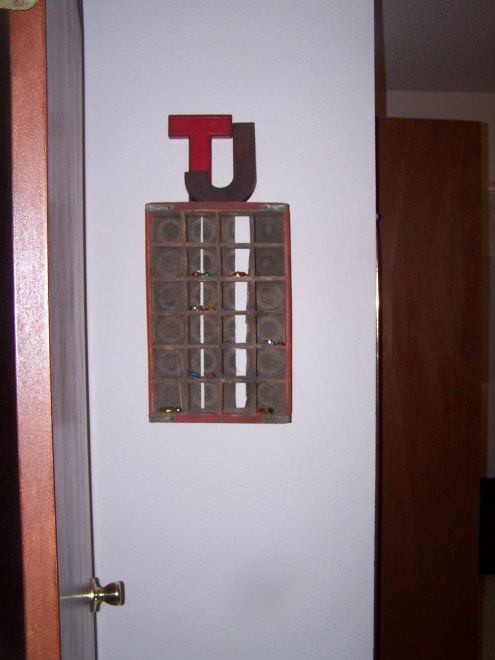 The Coke crate could still use a few odds and ends,  but this is a great improvement.  All in good time!