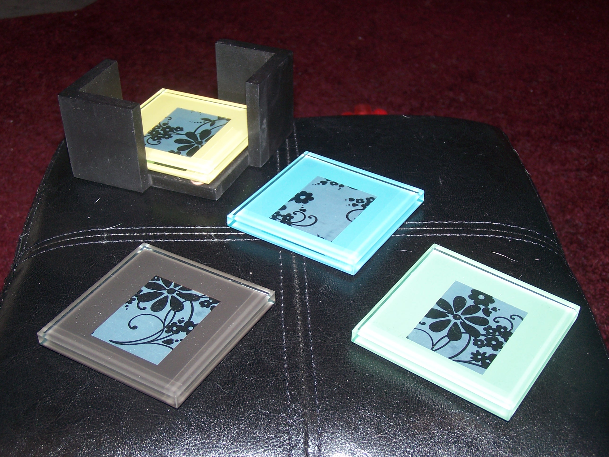 Here they all are with the wrapping paper inserted.