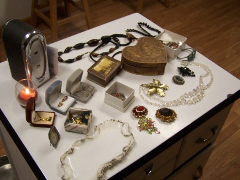 The island covered in all the treasures.