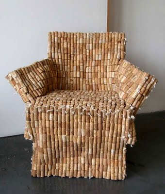 This one reminded me of how long it took to collect corks for my cork board! Also very neat looking!